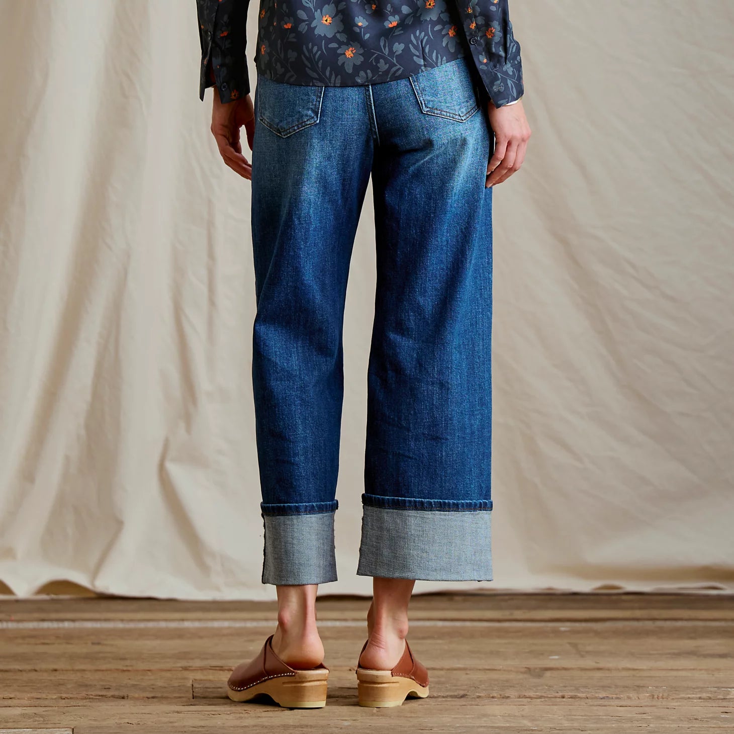Orvis Great Deal - Kut from the Kloth® Sienna High-Rise Cuffed Wide-Leg Jeans