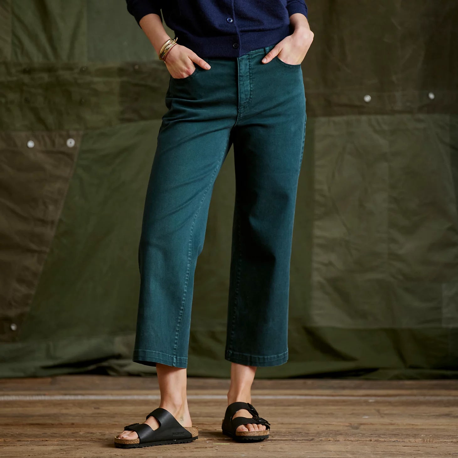 Orvis Special Offer - Kut from the Kloth® Charlotte Twill High-Rise Wide-Leg Jeans