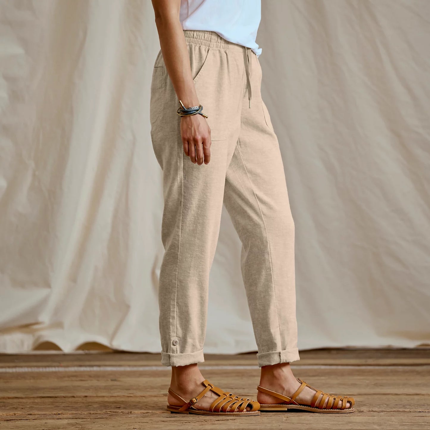 Orvis Featured - Explorer Performance Linen Ankle Pants