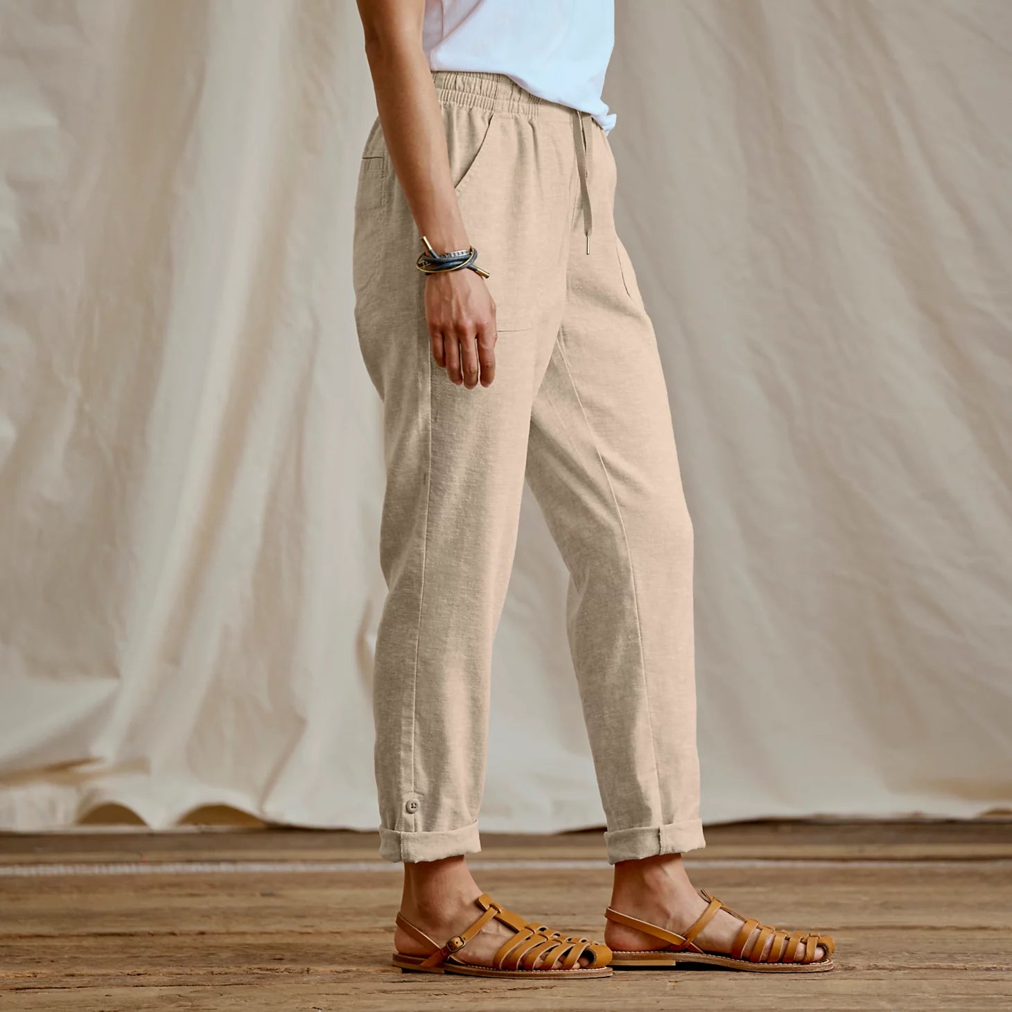 Orvis Featured - Explorer Performance Linen Ankle Pants