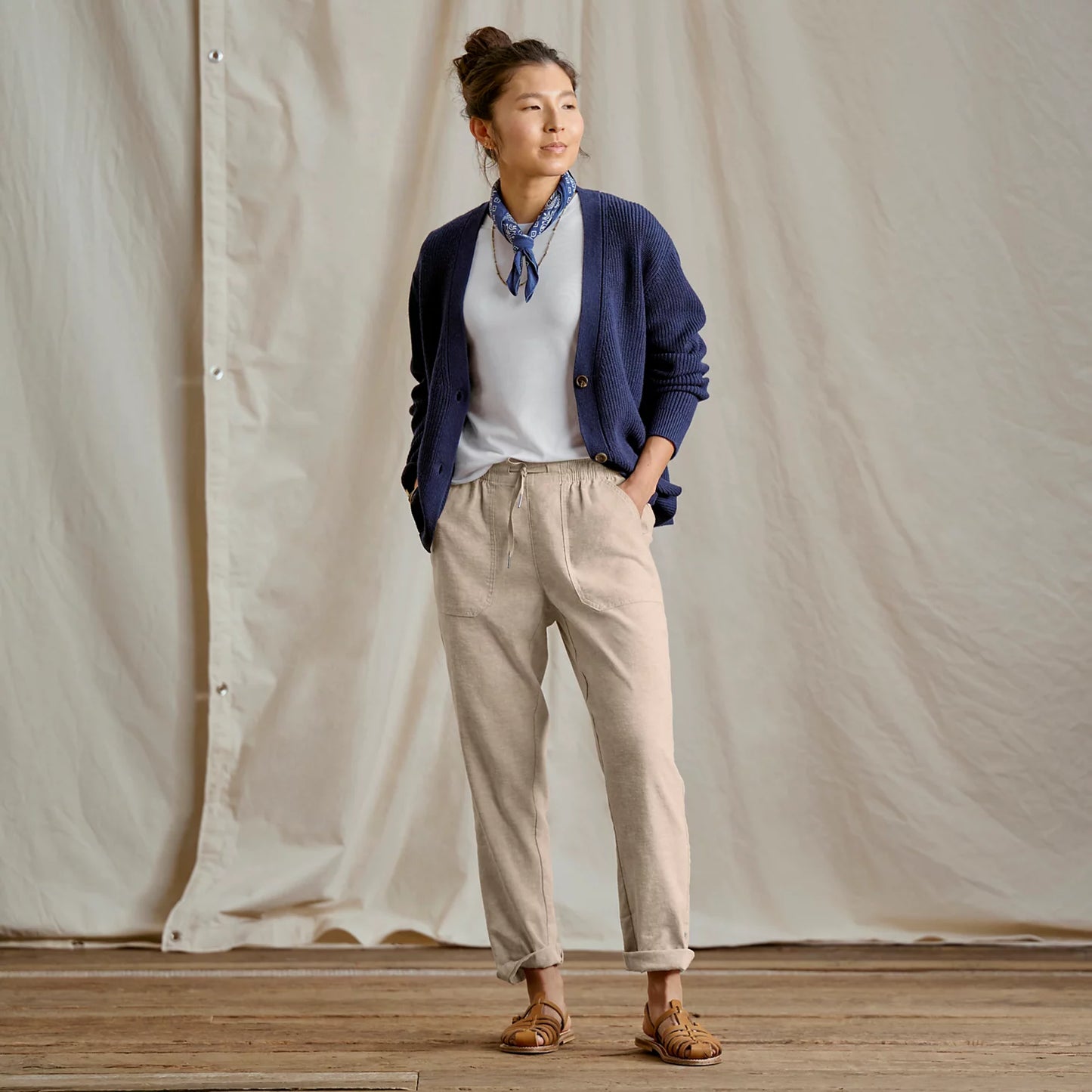Orvis Featured - Explorer Performance Linen Ankle Pants
