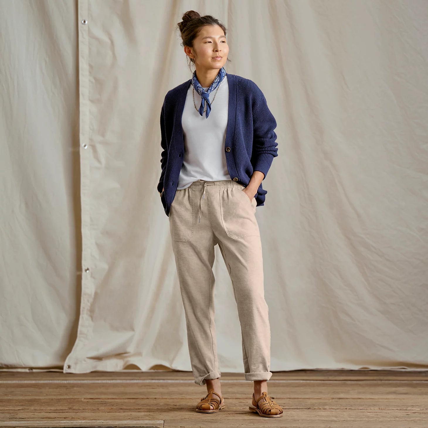 Orvis Featured - Explorer Performance Linen Ankle Pants