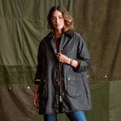 Orvis Featured - Barbour® Beadnell Waxed Long Jacket