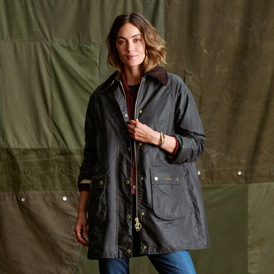 Orvis Featured - Barbour® Beadnell Waxed Long Jacket