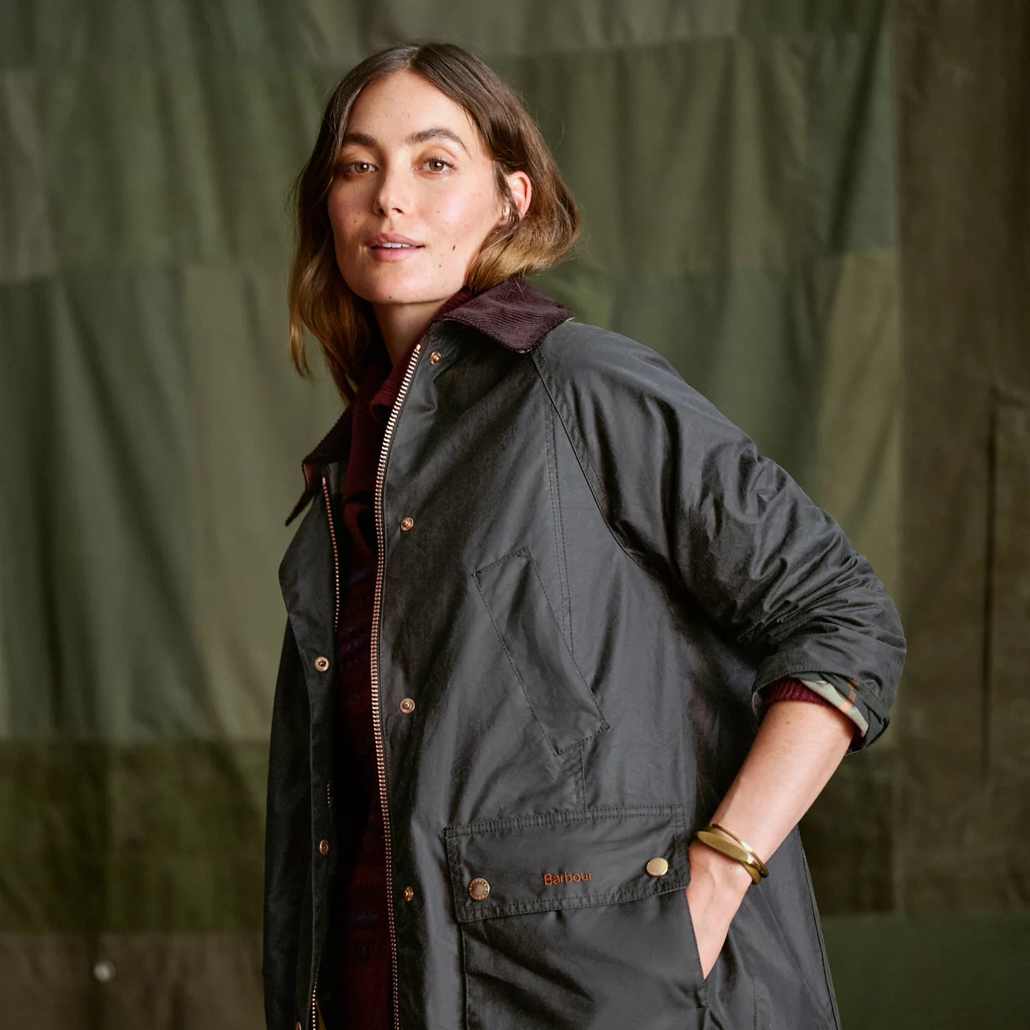 Orvis Featured - Barbour® Beadnell Waxed Long Jacket