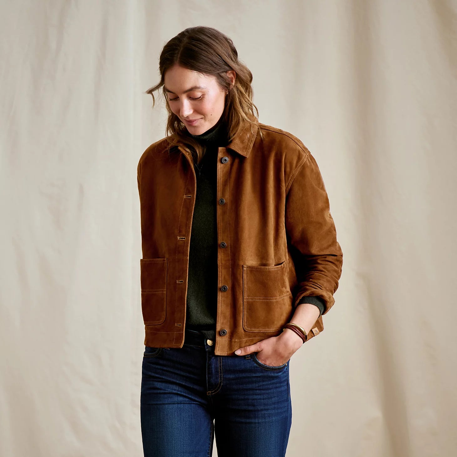 Orvis Limited Edition -Women's Campfire Suede Jacket