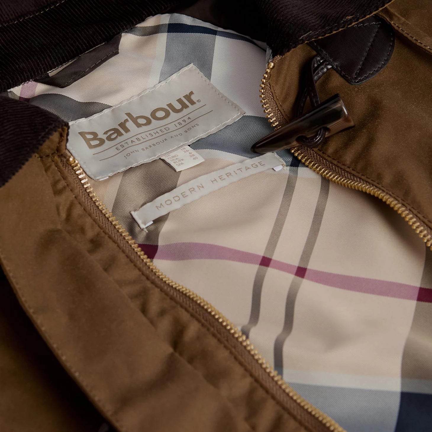 Orvis Great Deal - Barbour® Myra Waxed Duffle Coat