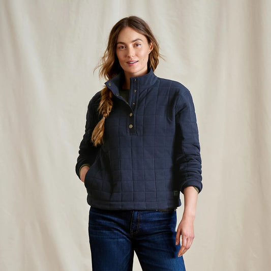 Orvis Affordable - Women's Battenkill Quilted 1/2-Snap Sweatshirt