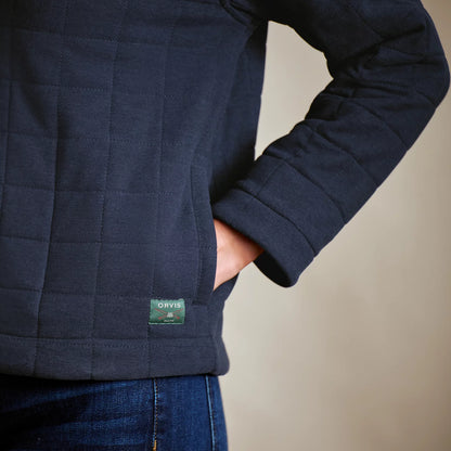 Orvis Affordable - Women's Battenkill Quilted 1/2-Snap Sweatshirt
