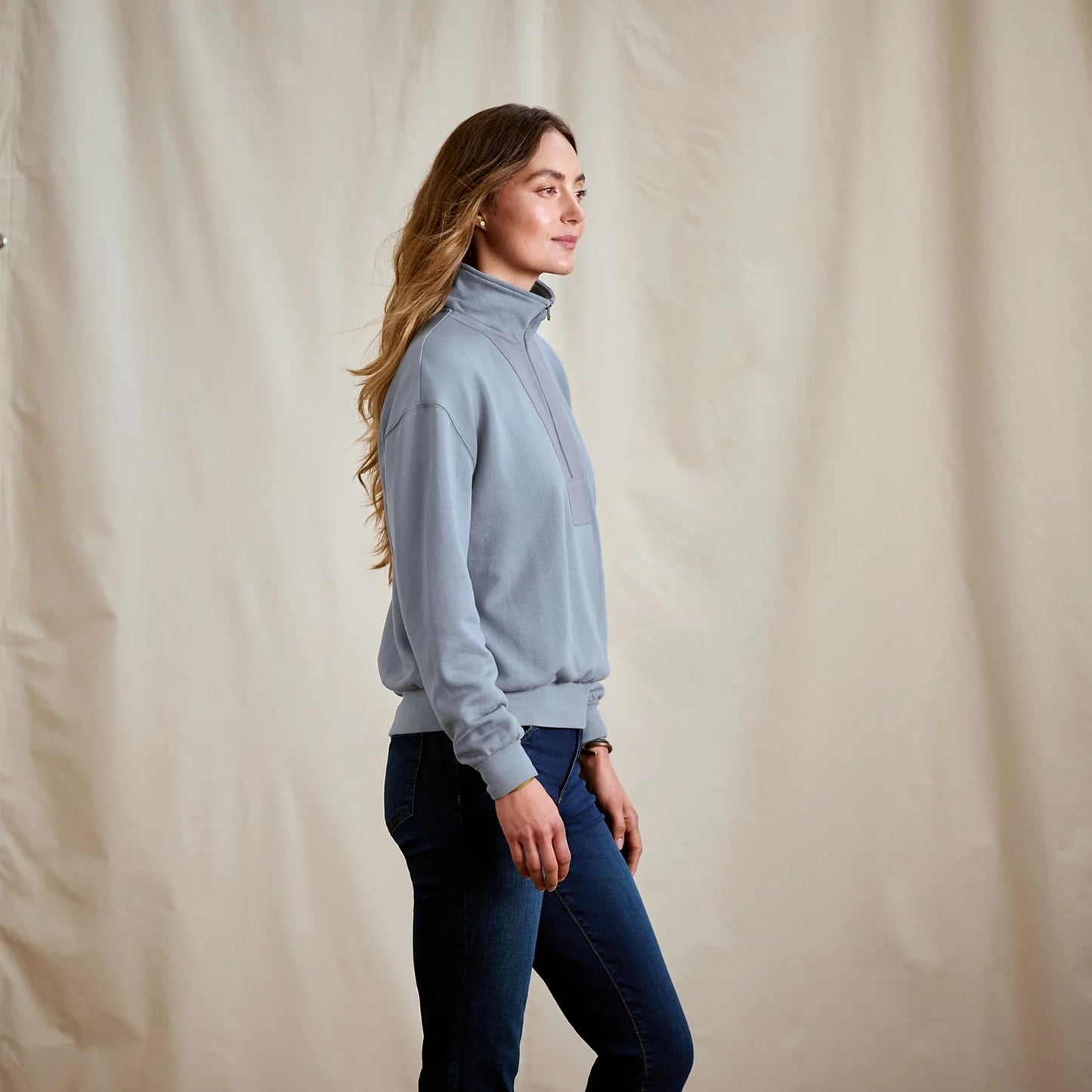 Orvis Budget Friendly - Women's Campfire 1/4-Zip Sweatshirt