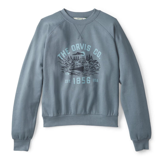 Orvis Featured - Women's Campfire Graphic Crewneck Sweatshirt
