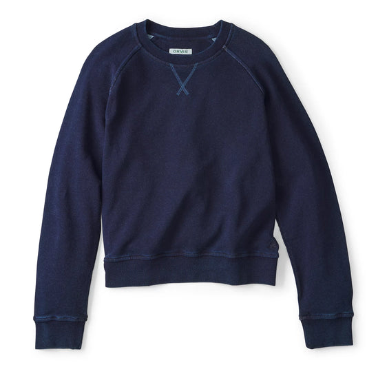 Orvis Customer Favorite -Women's Indigo Crewneck Sweatshirt