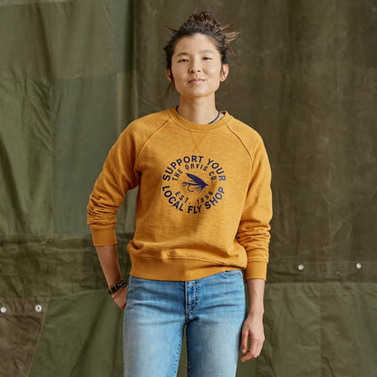 Orvis Limited Edition -Women's Montana Morning® Graphic Crewneck Sweatshirt