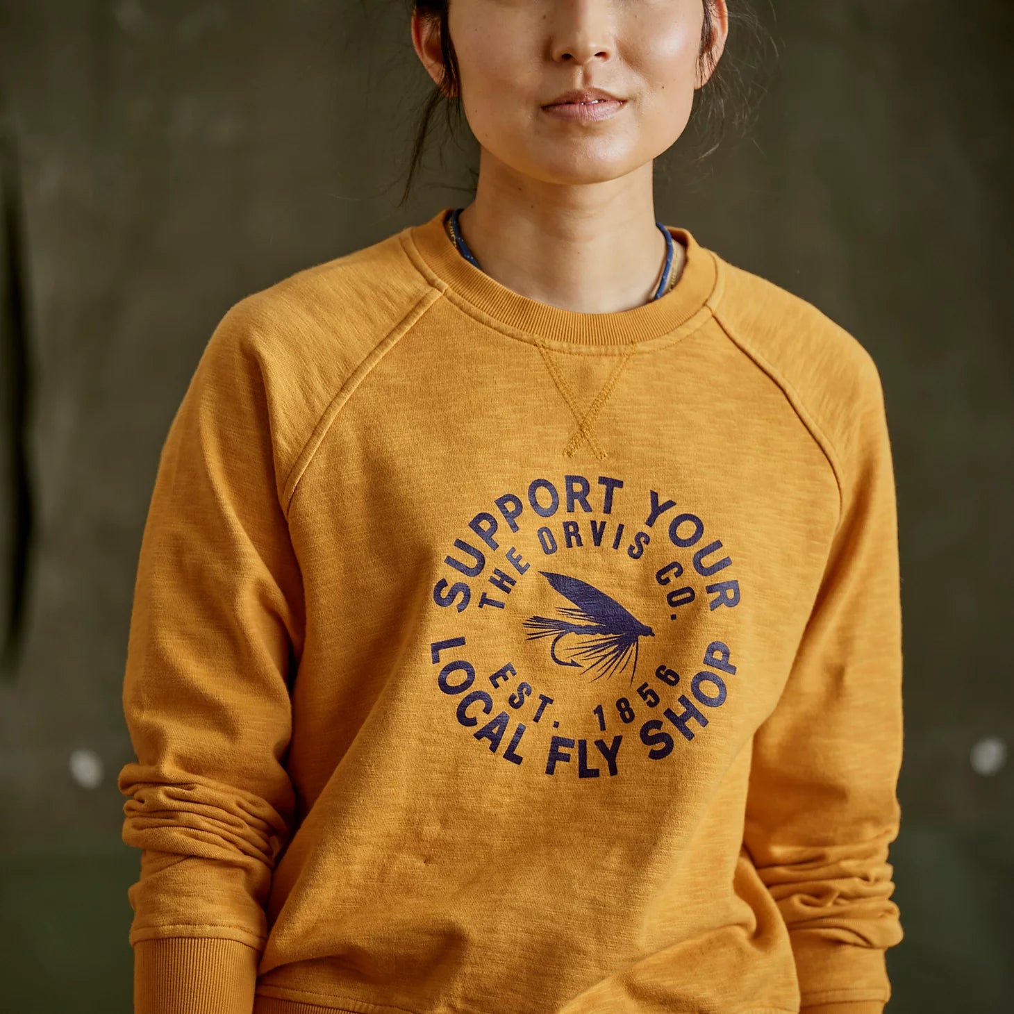 Orvis Limited Edition -Women's Montana Morning® Graphic Crewneck Sweatshirt