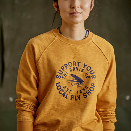 Orvis Limited Edition -Women's Montana Morning® Graphic Crewneck Sweatshirt