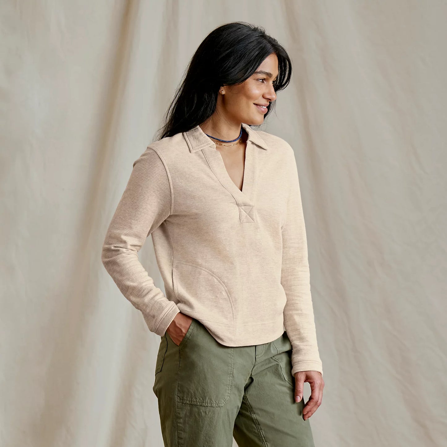 Orvis Great Deal - Lightweight Polo Sweatshirt