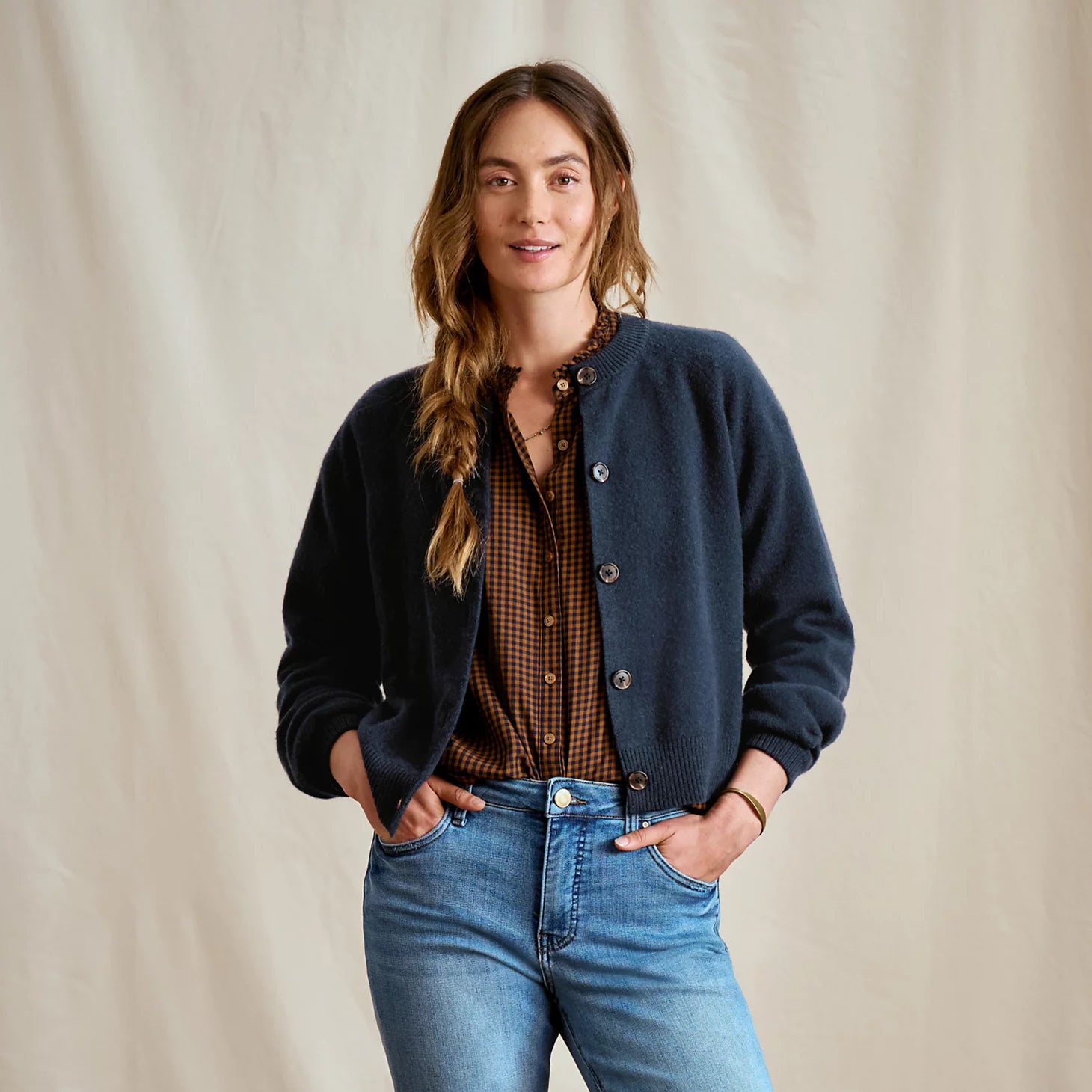 Orvis Popular Choice - Boiled Cashmere Cardigan