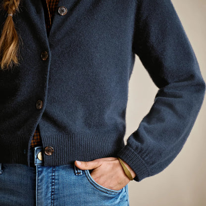 Orvis Popular Choice - Boiled Cashmere Cardigan