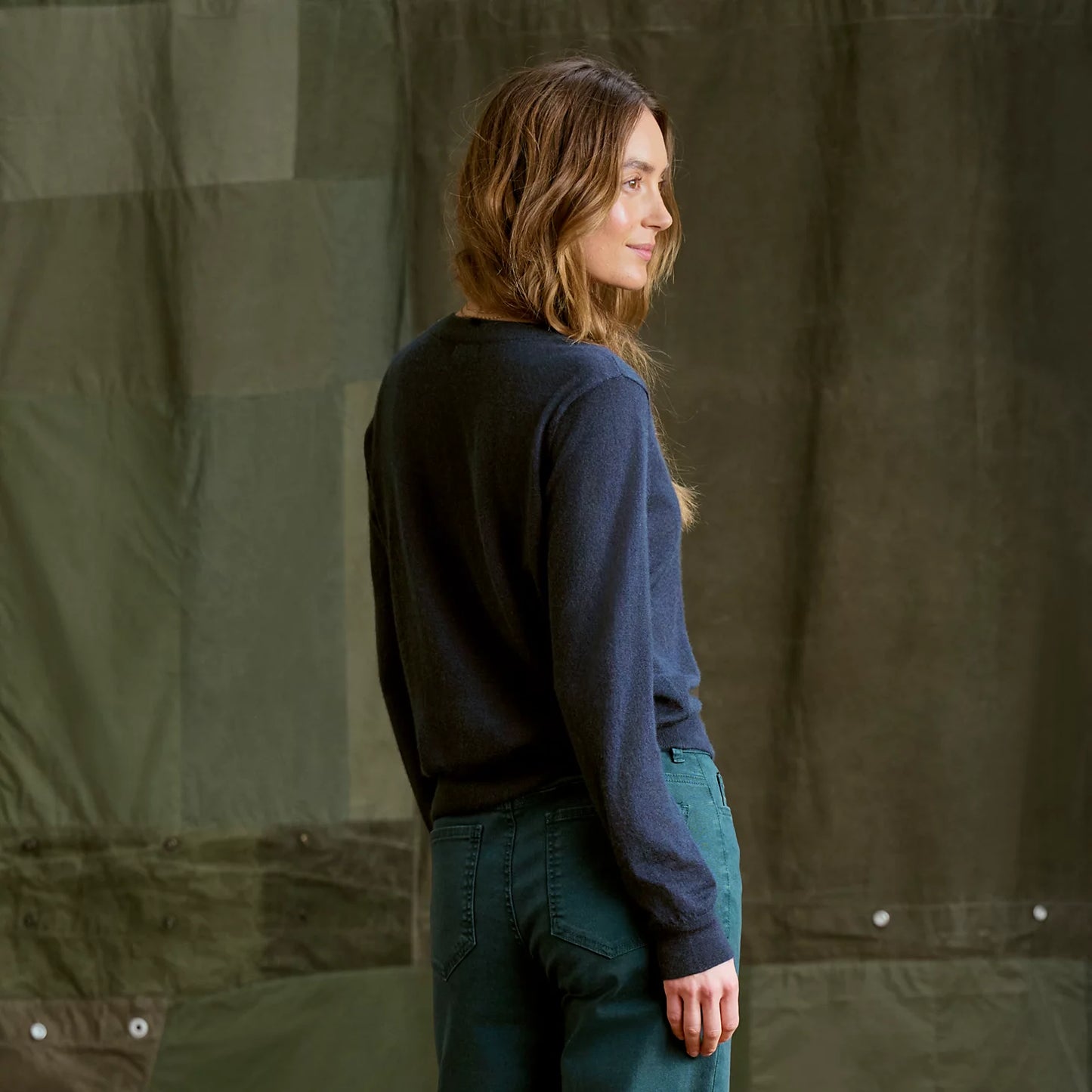 Orvis Limited Edition -Featherweight Cashmere Cardigan
