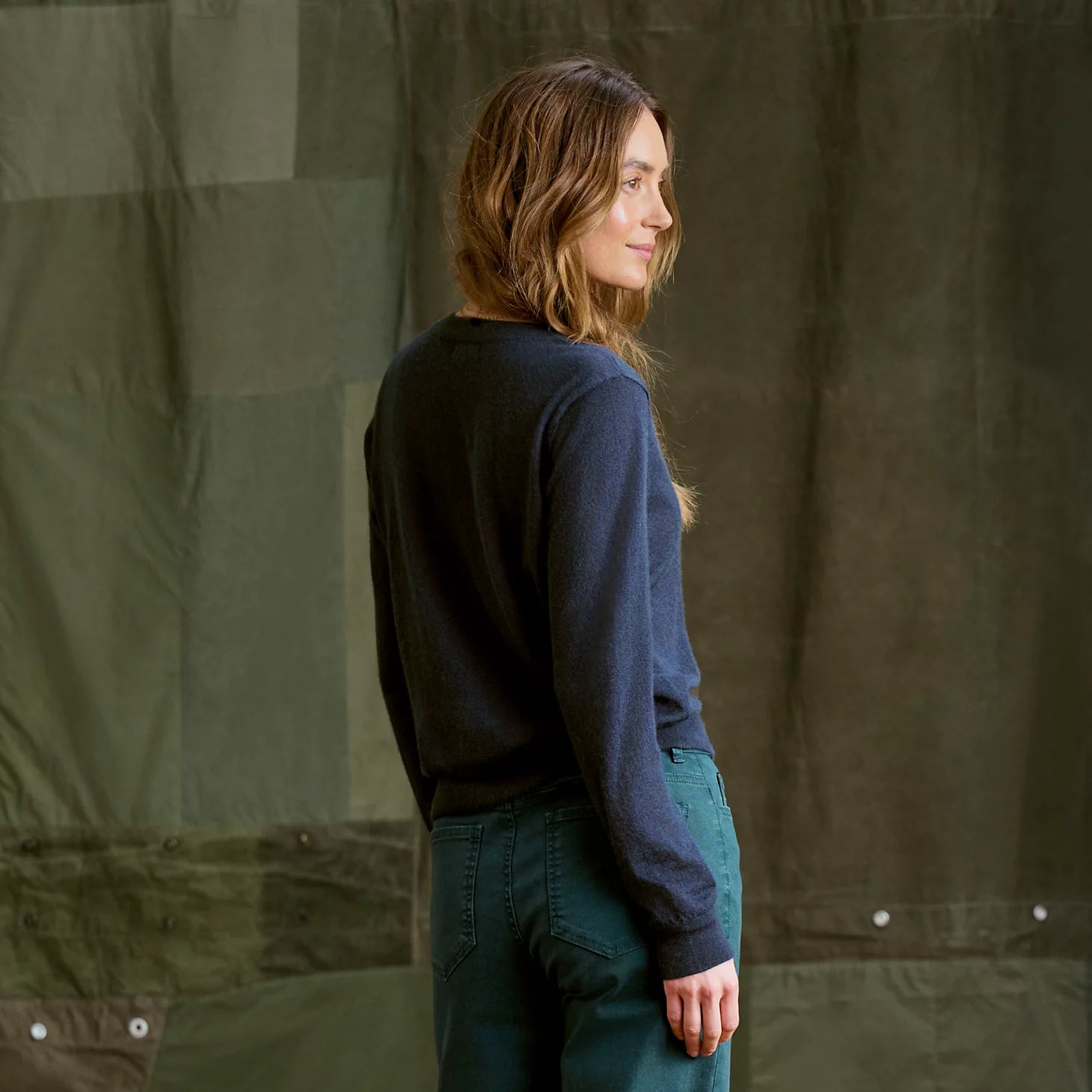 Orvis Limited Edition -Featherweight Cashmere Cardigan