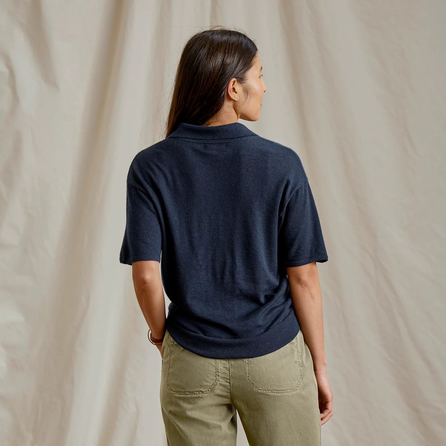 Orvis Budget Friendly - Featherweight Cashmere Polo Tee