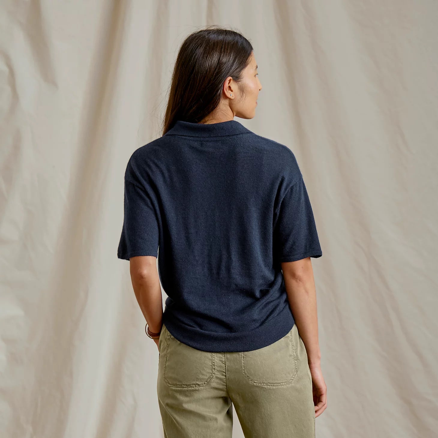 Orvis Budget Friendly - Featherweight Cashmere Polo Tee
