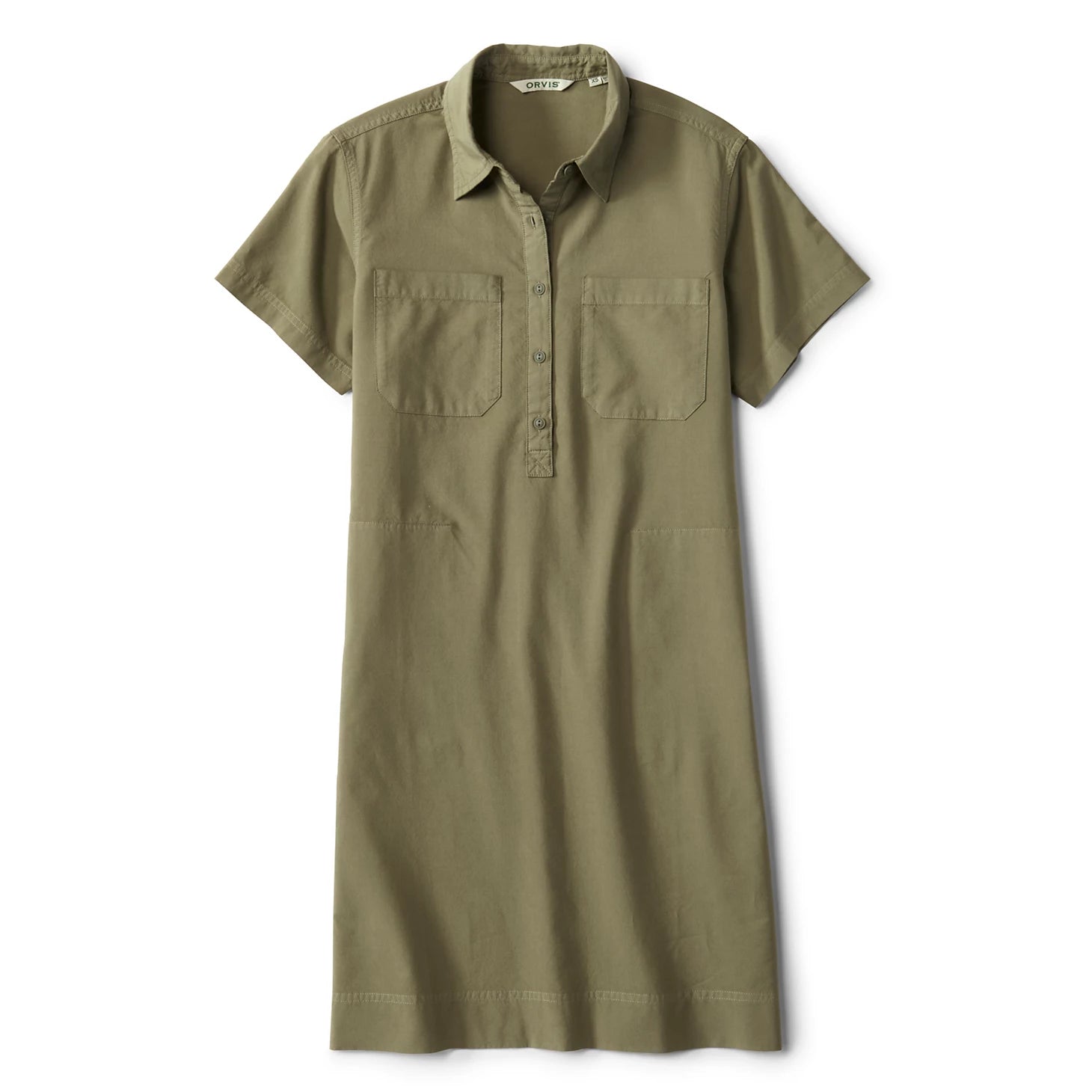 Orvis Affordable - Classic Short-Sleeve Camp Shirt Dress