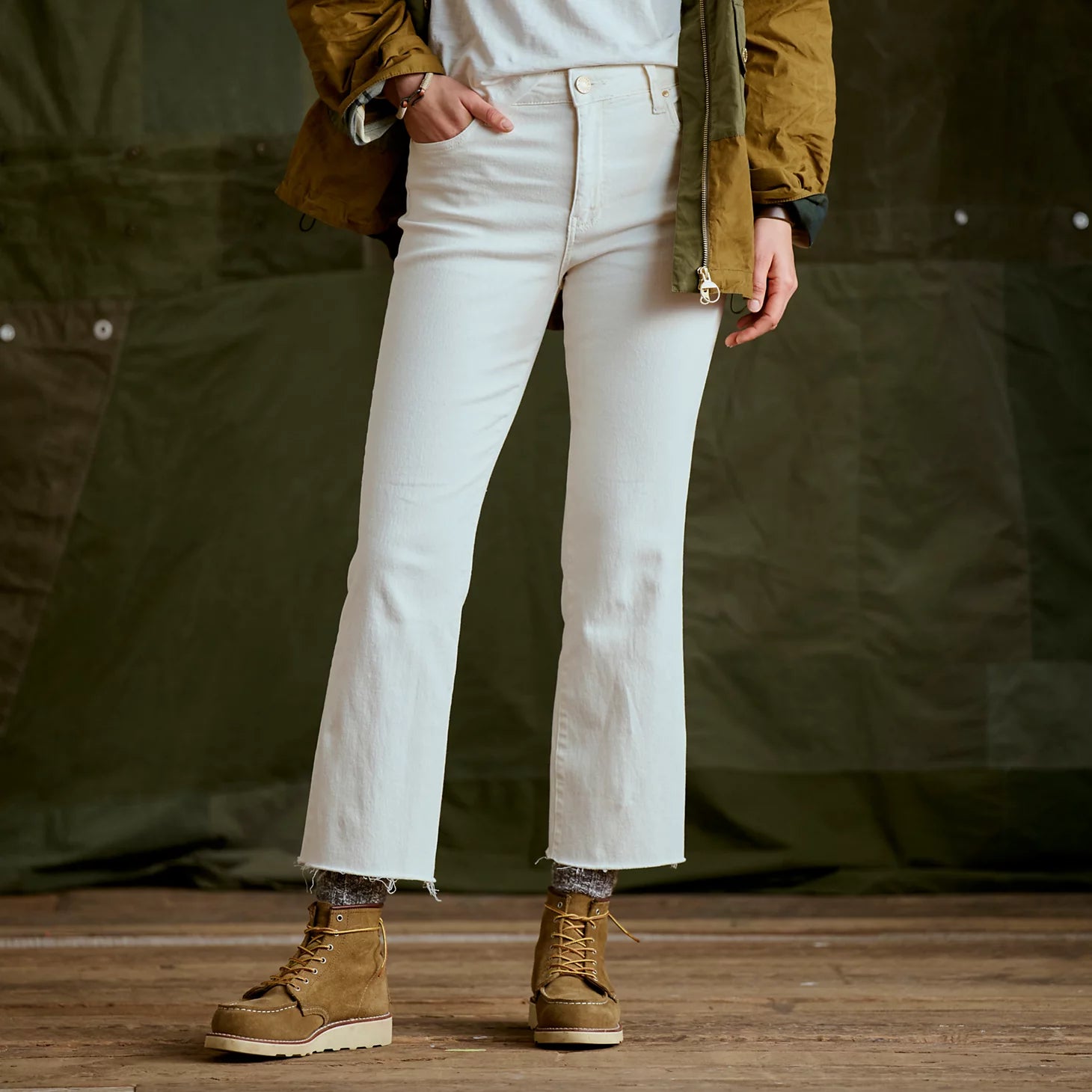 Orvis Great Deal - Kut from the Kloth® Kelsey Cropped Flare Jeans
