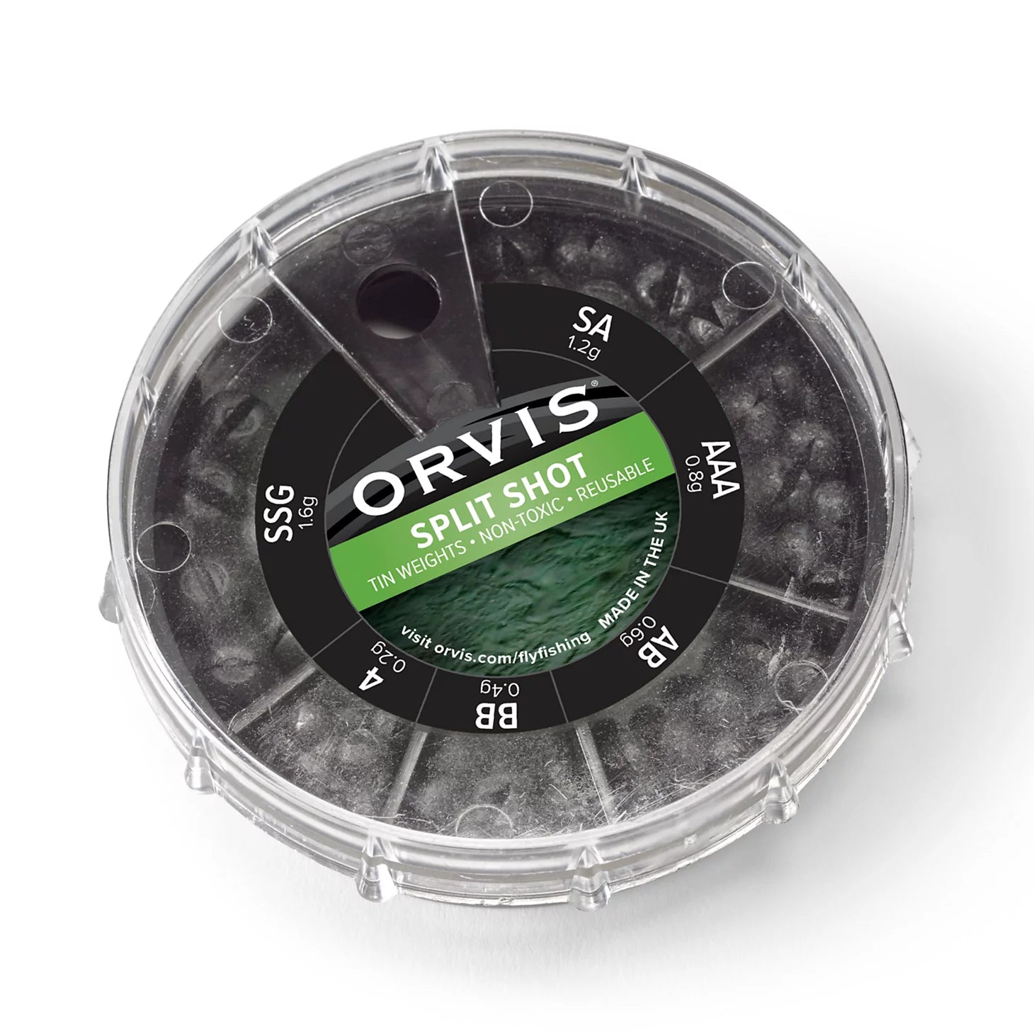 Orvis Affordable - Orvis Non-Toxic Split Shot - 6 Sizes