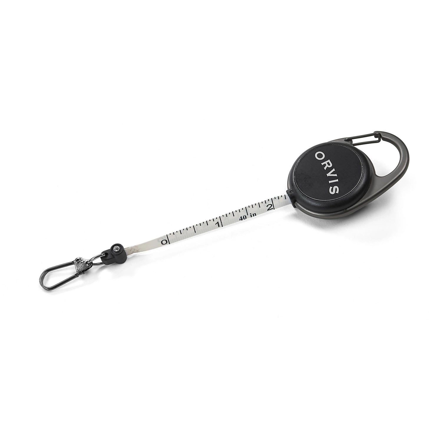 Orvis Featured - Black Nickel Carabiner Tape Measure Zinger Combo