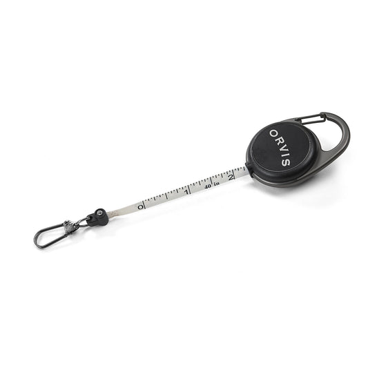 Orvis Featured - Black Nickel Carabiner Tape Measure Zinger Combo