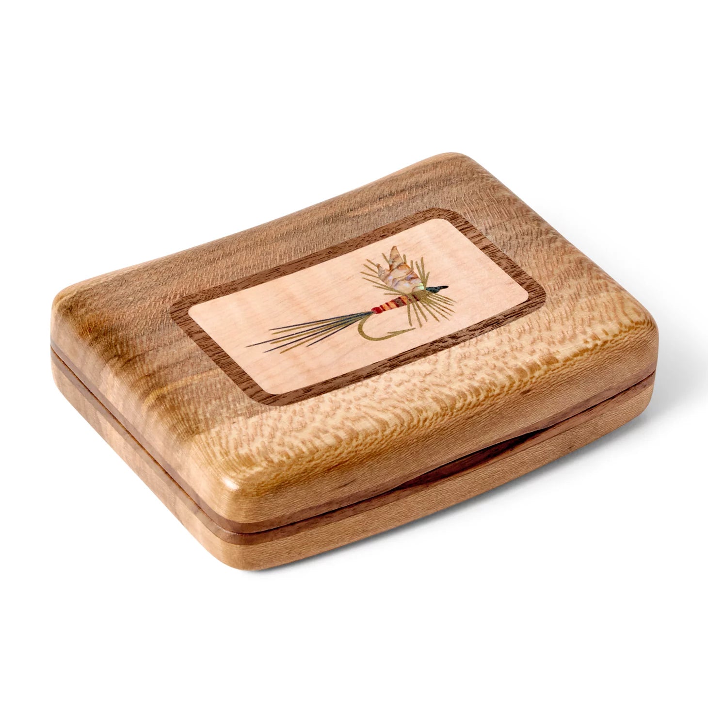 Orvis Popular Choice - A.L. Swanson River Series Fly Boxes - Abalone Inlay
