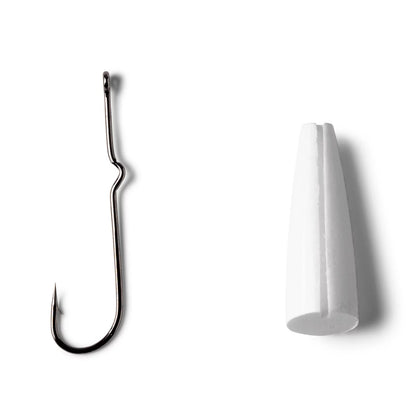 Orvis Budget Friendly - Popper Bodies with Hooks - Bass Popper Bodies with Size 4 and 8 Hooks