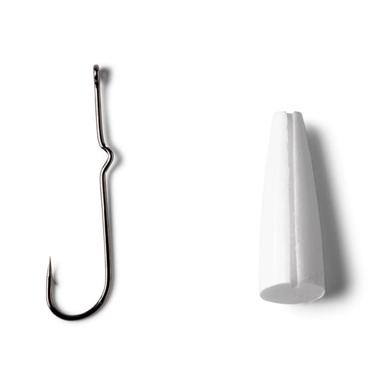 Orvis Budget Friendly - Popper Bodies with Hooks - Bass Popper Bodies with Size 4 and 8 Hooks
