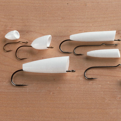 Orvis Special Offer - Popper Bodies with Hooks - Saltwater Popper Bodies with Size 2 and 2/0 Hooks