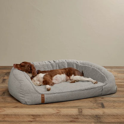 Orvis Limited Edition -FleeceLock® Memory Foam Couch Dog Bed