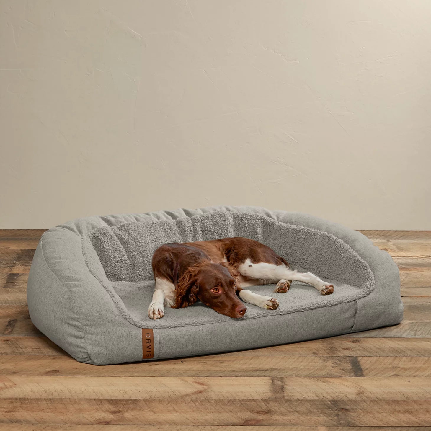 Orvis Limited Edition -FleeceLock® Memory Foam Couch Dog Bed