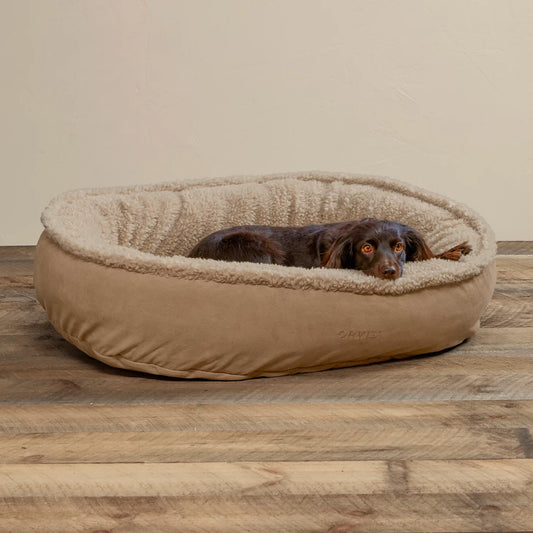 Orvis Budget Friendly - Orvis ComfortFill-Eco™ Wraparound Dog Bed with Fleece