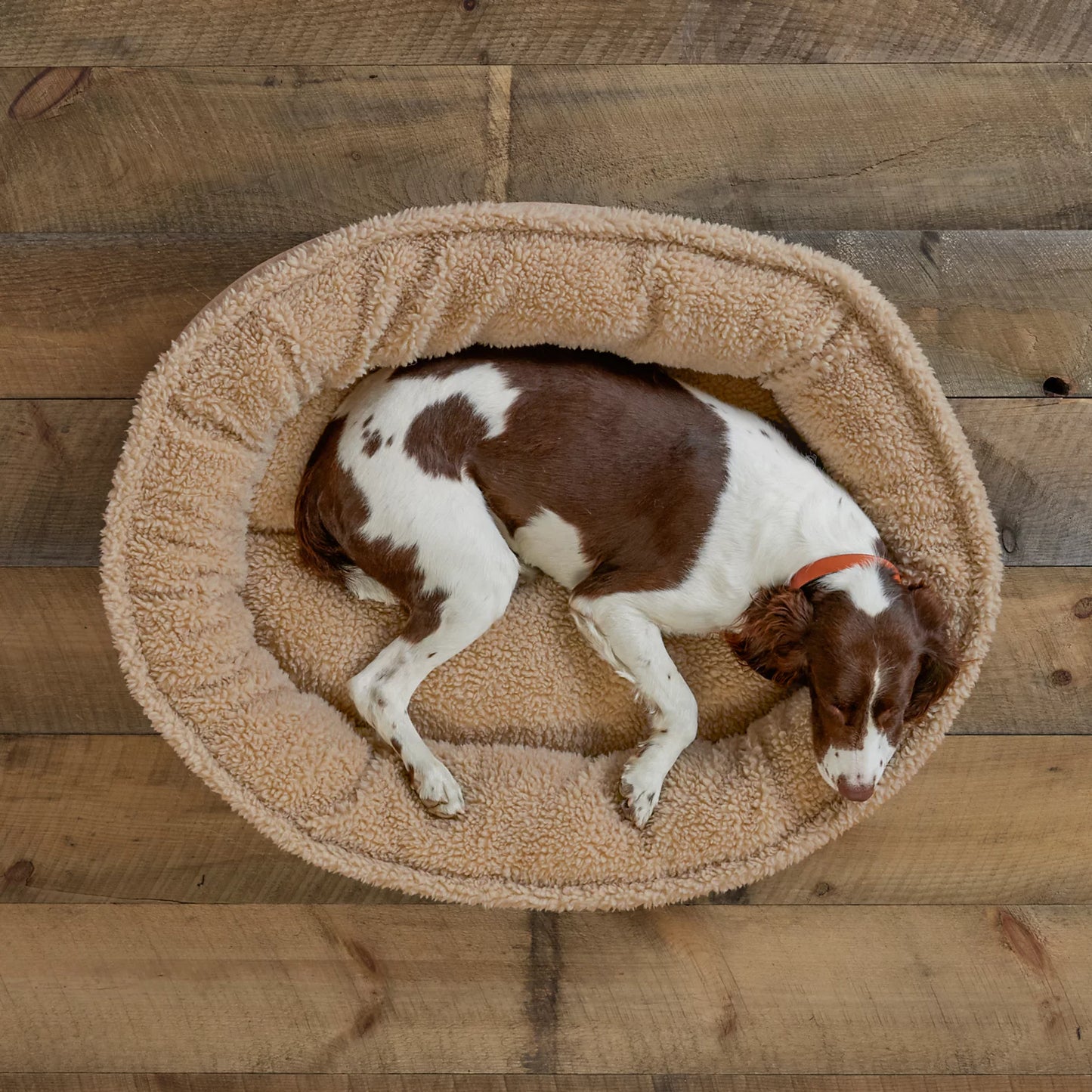 Orvis Budget Friendly - Orvis ComfortFill-Eco™ Wraparound Dog Bed with Fleece