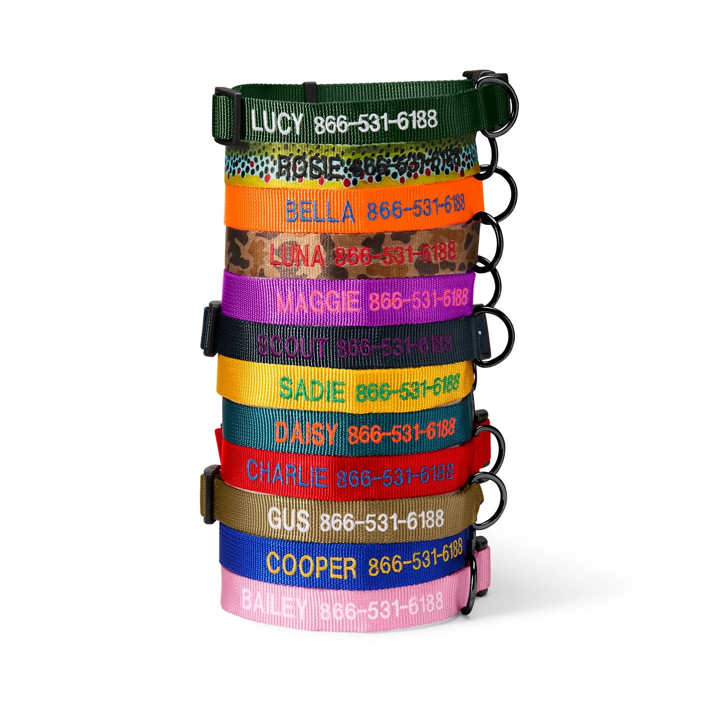 Orvis Best Seller - Personalized Side-Release Buckle Collar