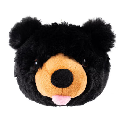 Orvis Great Deal - Black Bear Head 2-in-1 Dog Toy