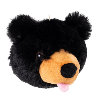 Orvis Great Deal - Black Bear Head 2-in-1 Dog Toy
