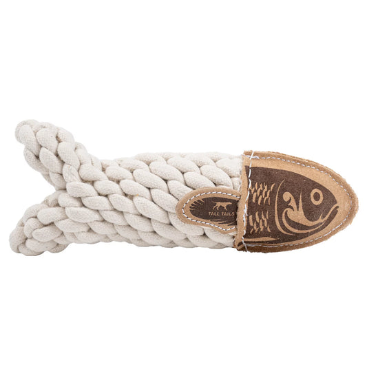 Orvis Popular Choice - Rope Crunch Fish Dog Toy