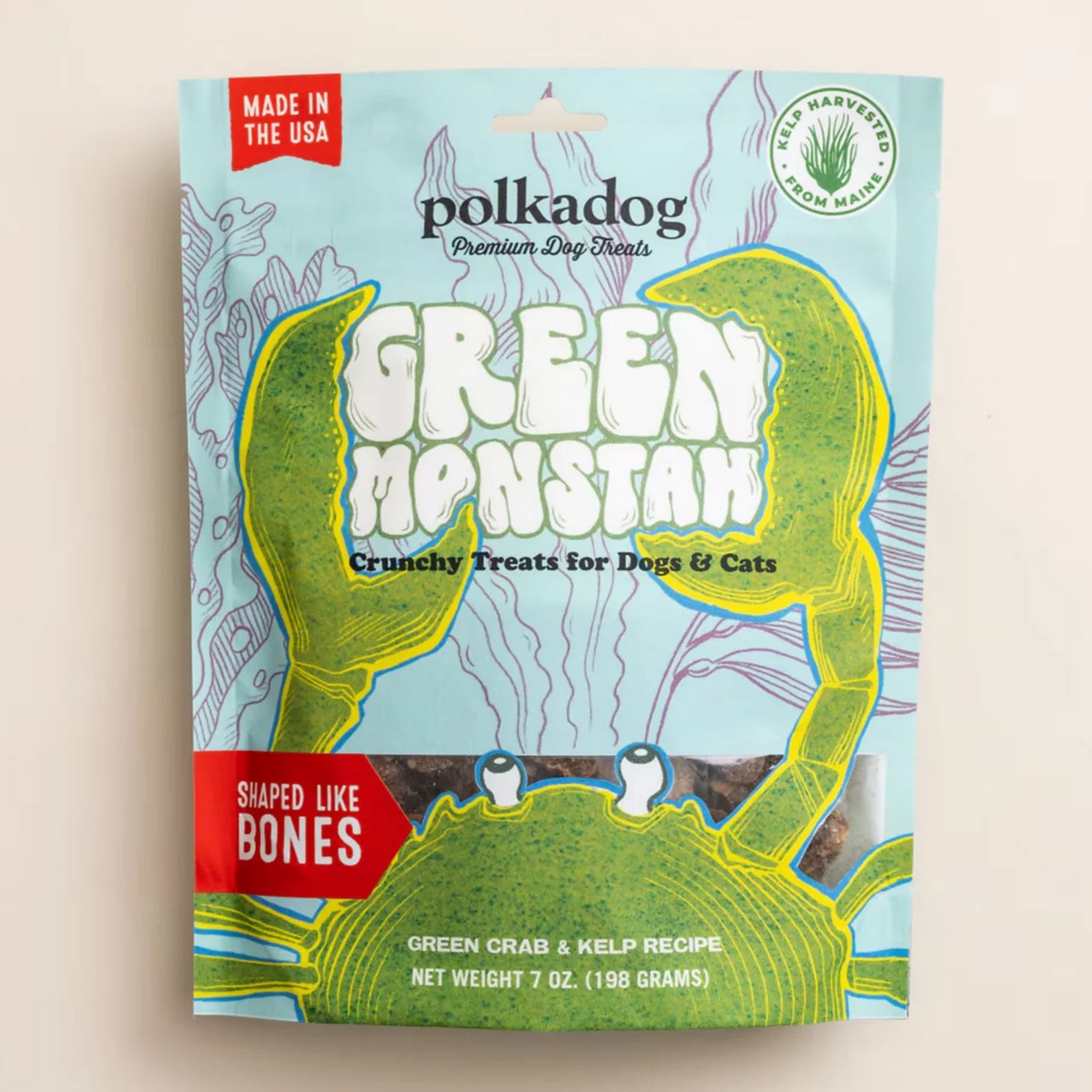 Orvis Customer Favorite -Polkadog Green Monstah Bones