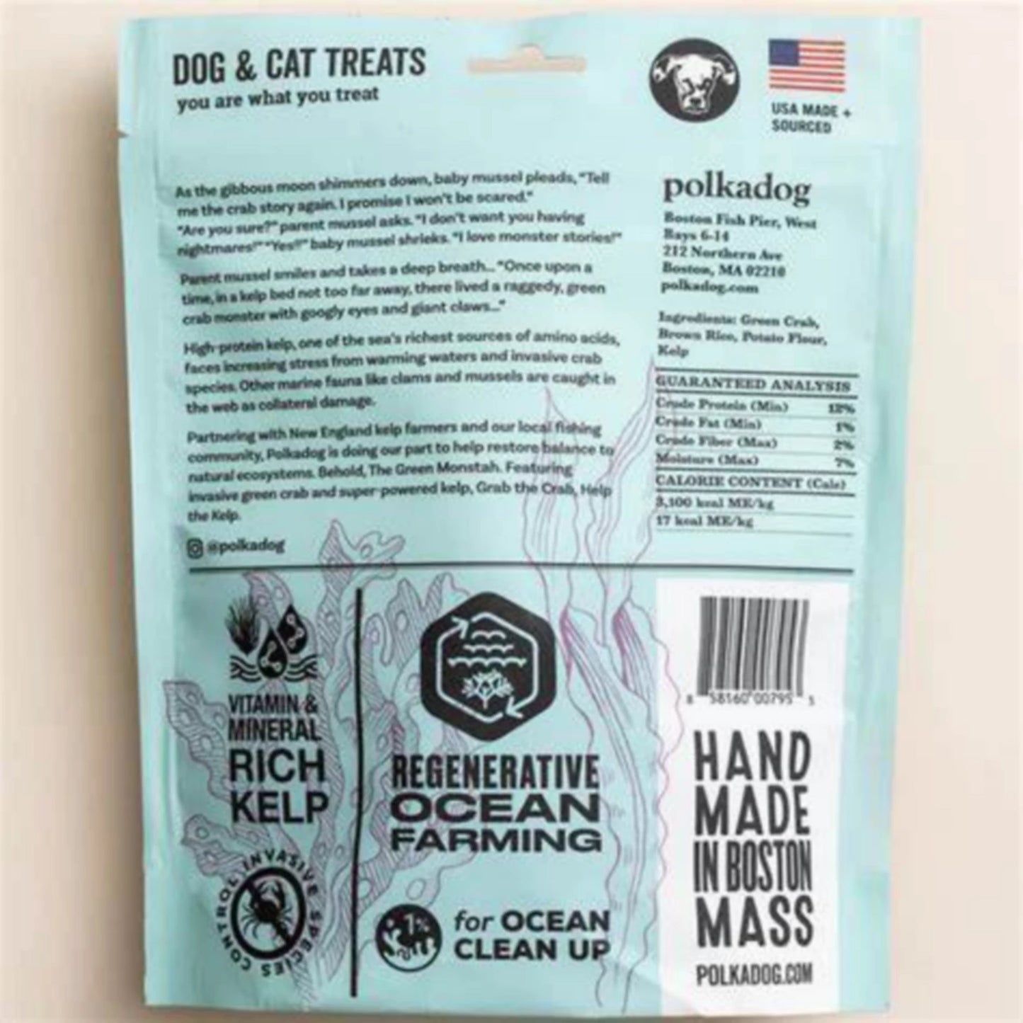 Orvis Customer Favorite -Polkadog Green Monstah Bones