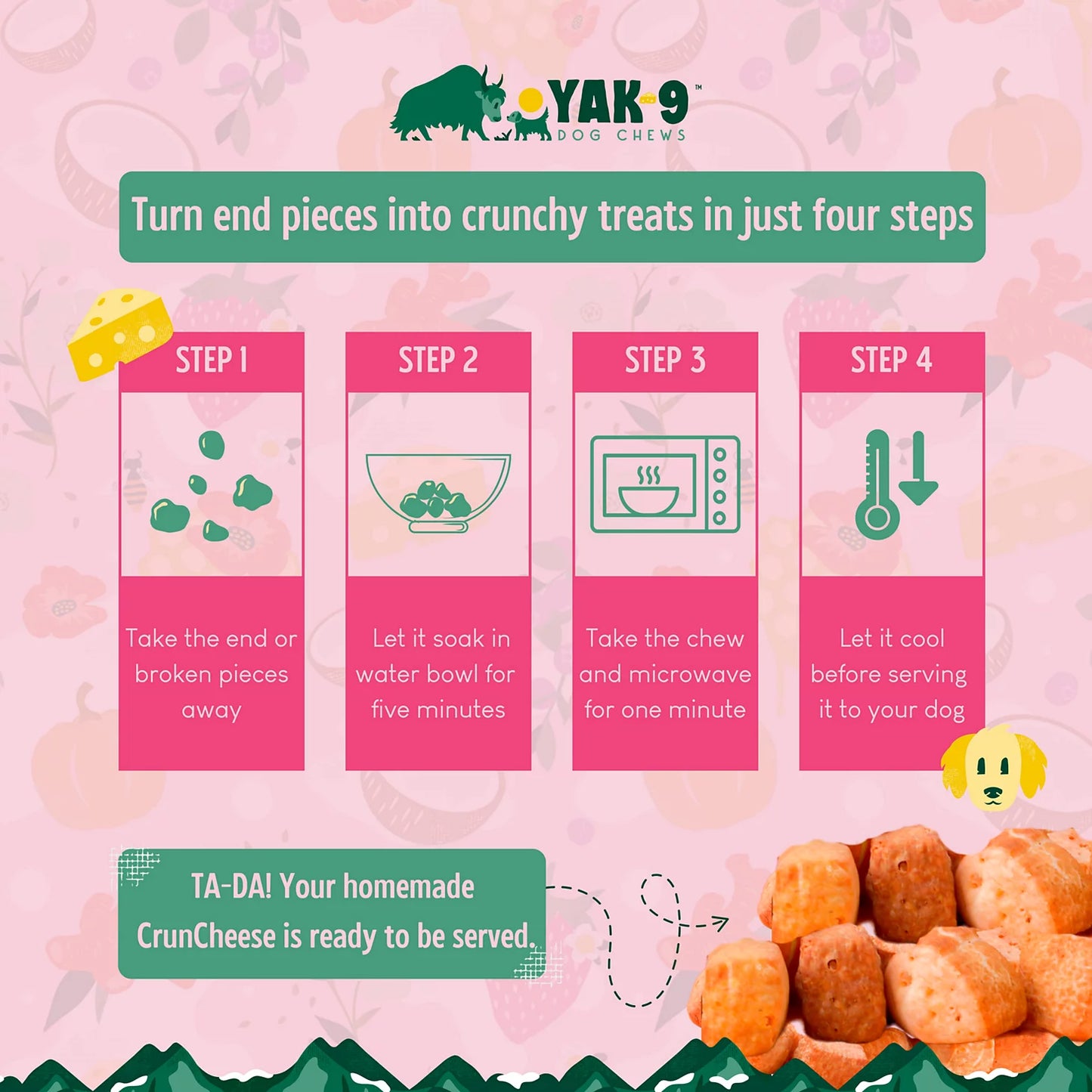 Orvis Featured - Yak-9 Dog Chew - Single