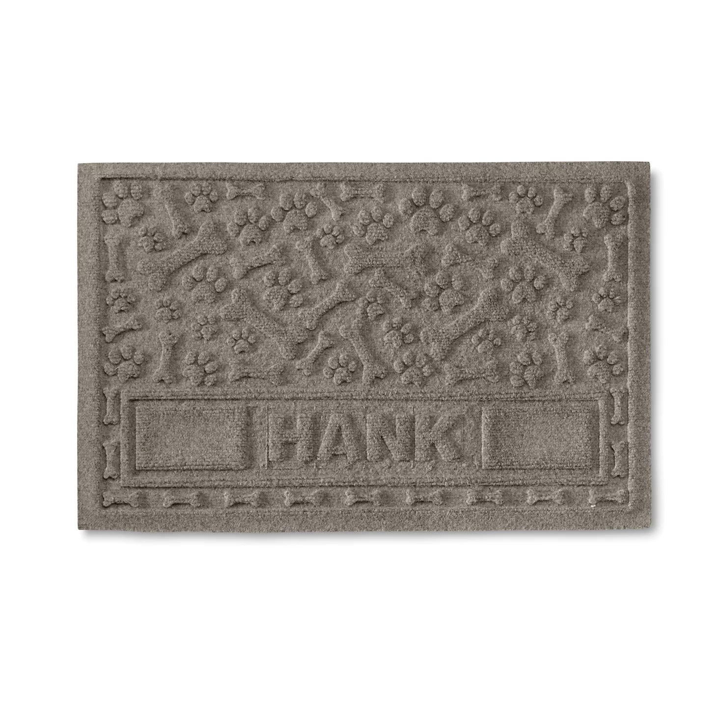 Orvis Budget Friendly - Personalized Recycled WaterHog® Paws & Bones Placemat