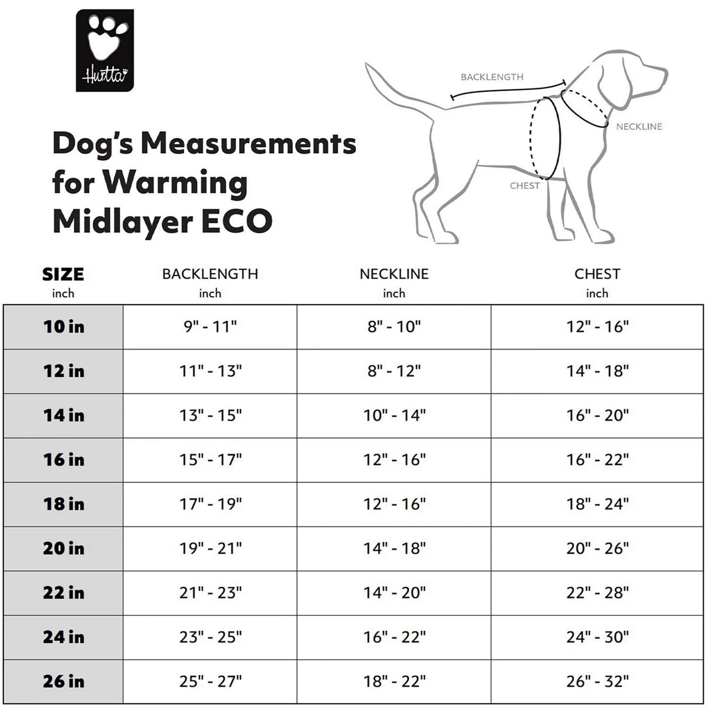 Orvis Customer Favorite -Hurtta Warming Midlayer Eco Dog Jacket