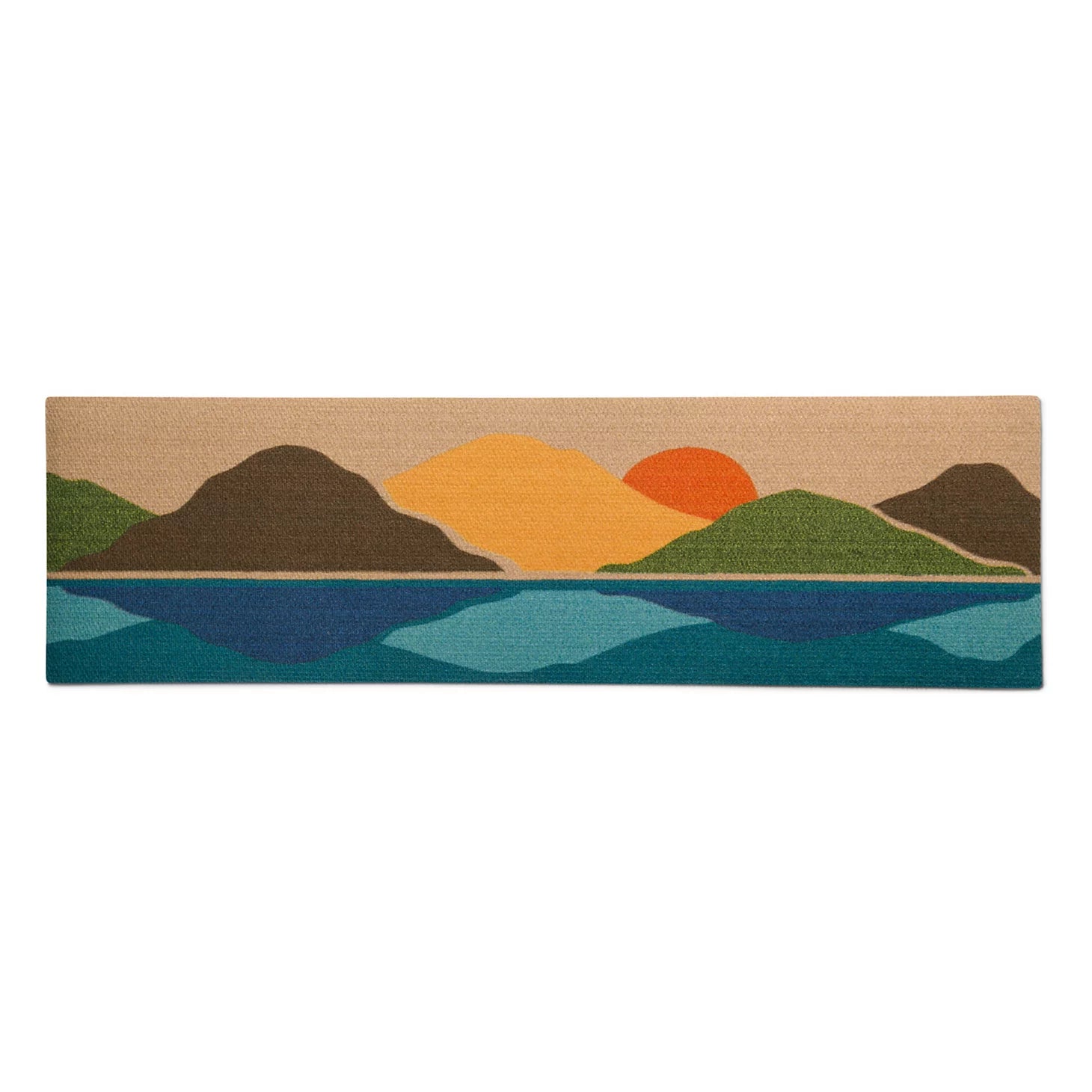 Orvis Budget Friendly - Neighburly Printed Doormat 2' x 6'