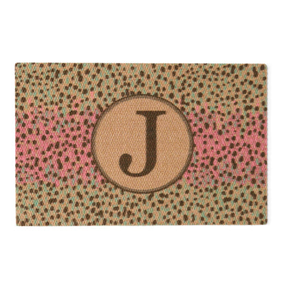 Orvis Great Deal - Neighburly Trout Monogrammed Doormat 2' x 3'